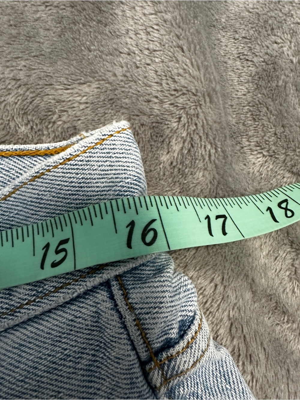 Calvin Klein VTG Y2K Heritage Streetwear Light Wash Straight-Leg Jeans Sz32 - Picture 14 of 16